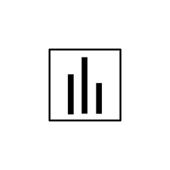 vector illustration of a bar chart