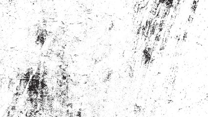 Black and White Gritty Distressed Grunge Texture Overlay