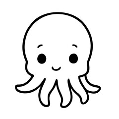 funny cartoon jellyfish © maulana