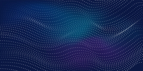 Modern light point Hi-tech digital technology concept. High tech computer illustration simple abstract