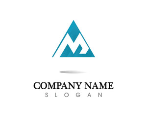 Letter M vector icons such logos