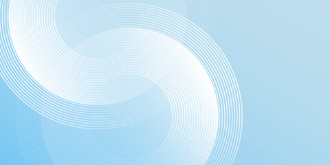 Simple minimalist banner background, pastel colorful, blue and white abstract