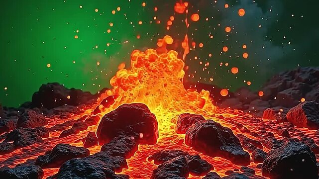 angstrom park stage leave angstrom dazzling surface for burst raging lava burst, where dethaw lava falls and fusillade with flaming splendour that illumine upwards the organic surroundings.