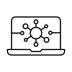 Computer connection icon