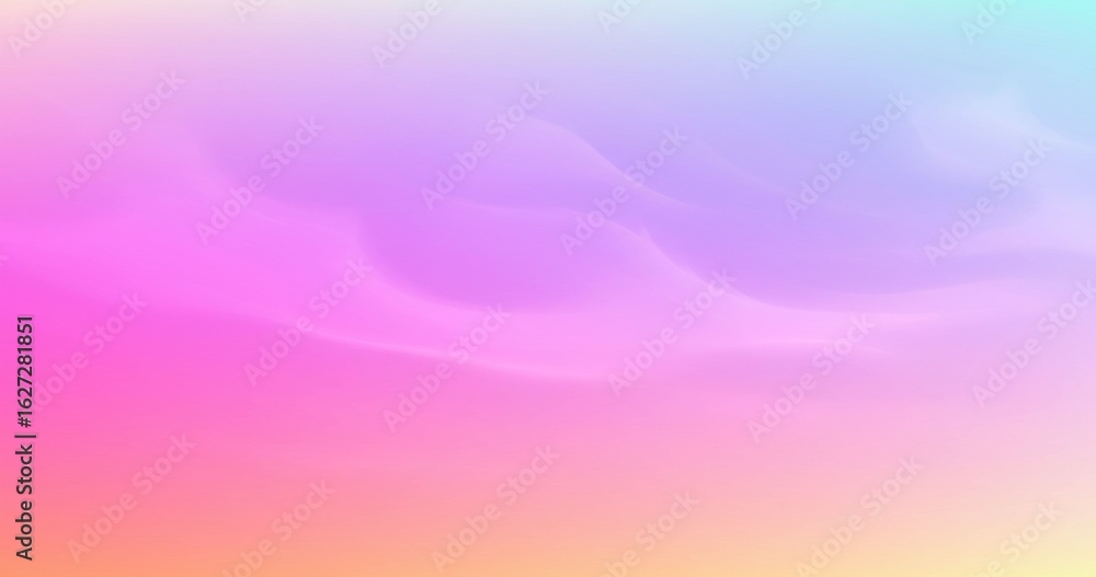 Aufkleber dreamy pastel gradient background with soft flowing shapes perfect for modern design projects and br