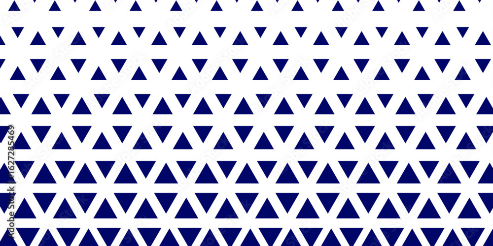 Aufkleber abstract geometric gradient background .white and blue halftone triangles pattern vector illustratio