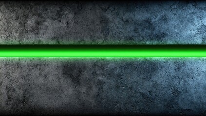 Gray stone texture with glowing green line