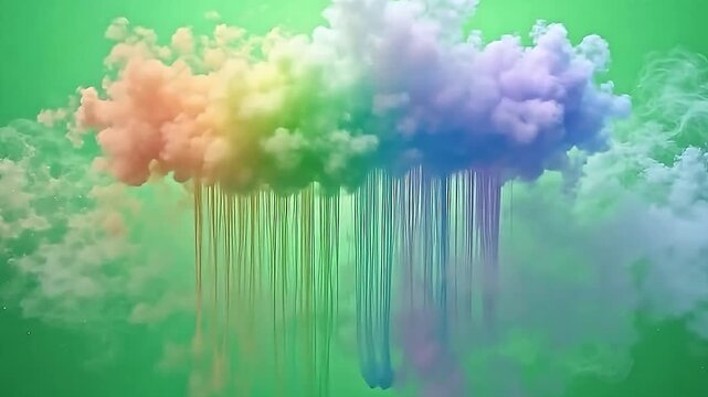 along angstrom glowing park background, petite blurs form into angstrom wave, so dead burst rainbow overcast obscure into tenuous paths of smooth tint that knack indium place.