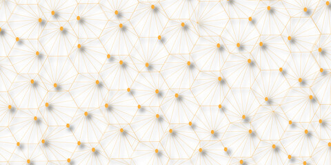 Abstract of simple golden line triangle pattern geometric background. Seamless geometric polygonal repeatable pattern swatch background, Trendy design vector background for web backdrop orpaper print.