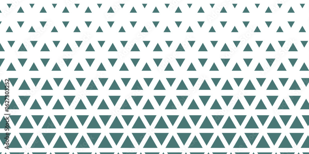 Aufkleber abstract geometric gradient background .white and green halftone triangles pattern vector illustrati