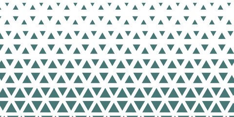 Abstract geometric gradient background .white and green halftone triangles pattern Vector illustration abstract technology.