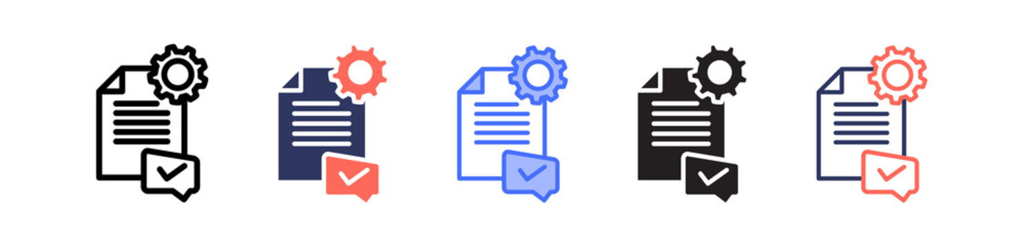 Procedure multiple icon