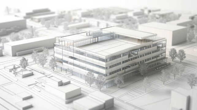 3d model of a building