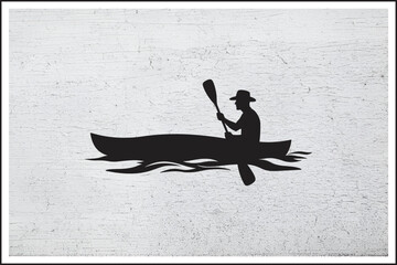 Wandering the Quiet Lake,
Calm Canoe Escape,
Serene Paddling Moment,
Journey Across Still Waters