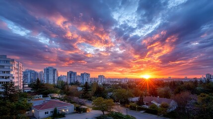 City sunset panorama (1)