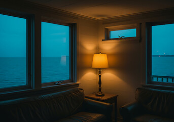 There are buildings,trees ,worker, bodybuilder and beautiful lamp on the side every thing looks amazing 