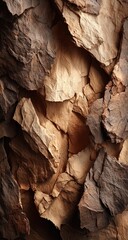 Close-up view of fragmented, textured rocks