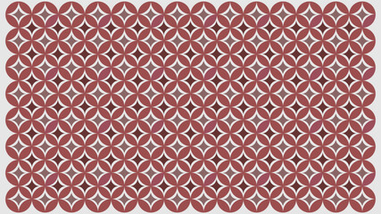 Ethnic Java Indonesia Batik Patern