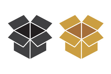 Box icon vector. box sign and symbol, parcel, package set. Box icon. Package, delivery boxes, cargo distribution, export, return parcel. Vector illustration. Eps 10