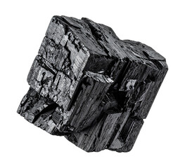 A coal isolated on transparent background