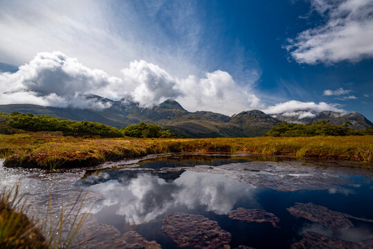 View from Key Summit, Fiordland, New Zealand