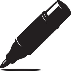 silhouette markar icon vactor imaje