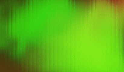 Abstract background of dark green gradient, shiny liquid with striped effect. Refraction of wavy striped glass.