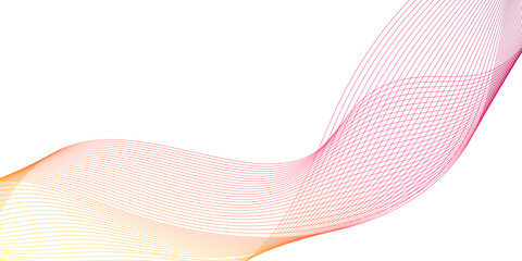 abstract gradient wallpaper colorful wave line white background, pantull Pink with line curved wavy line, smooth stripe, abstract colorful background with waves line yellow, pink, color, 