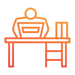 Using Laptop Icon