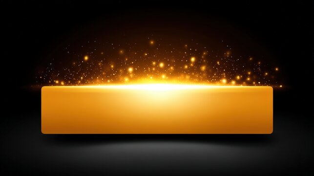 Neon-themed confetti poster with glowing particles and high contrast text area for tech or nightlife promotions