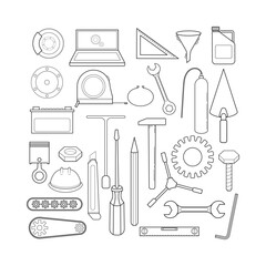 vector set of tools