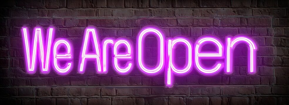 Bright Announcement A Glowing Purple Invitation Awaits