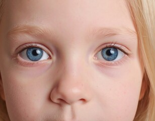 Close-up child's eyes