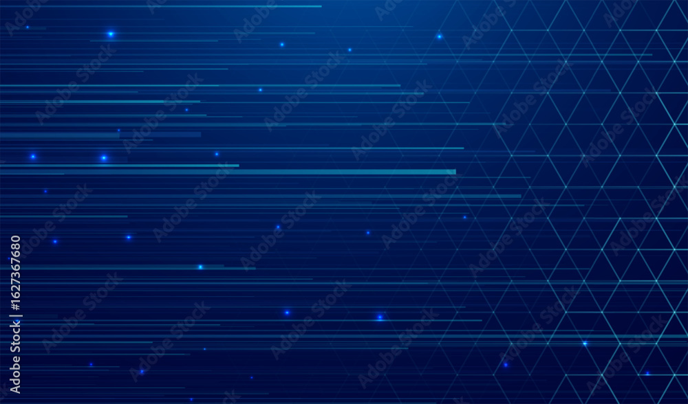 Poster abstract modern lines. futuristic high-tech data background. graphic concept for your design