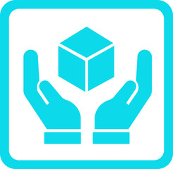 Packing Symbol fragile icon.Handling and packing symbols including fragile, recycle and caution sign. Packing symbol for cardboard boxe. Delivery shipping label.warning label for shipping package.