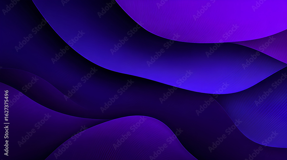 Poster abstract dark purple gradient background with smooth transition effect