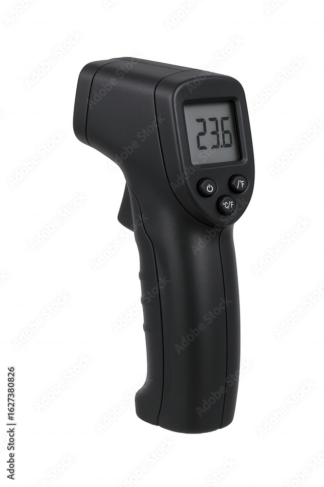 Fototapete digital infrared thermometer with lcd display for precise temperature measurement in various applica