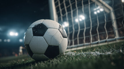 Naklejka premium The Beautiful Game: Keywords for Football and Soccer 