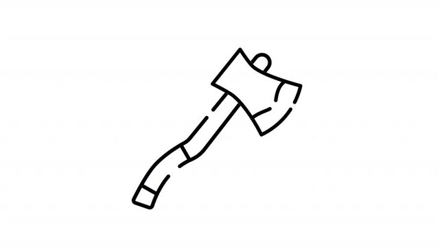 axe animation icon