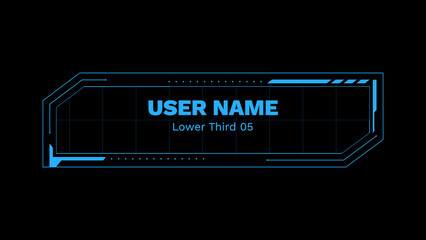 Digital Lower Third 05