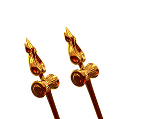 Maha Shivratri Trishul symbols of Lord Shiva with transparent background Alpha