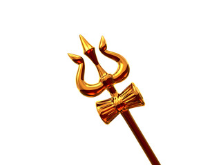 Maha Shivratri Trishul symbols of Lord Shiva with transparent background Alpha