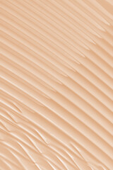 A sample of the delicate texture of liquid foundation. natural a liquid product. chic cosmetic background for product advertising. vertical top view