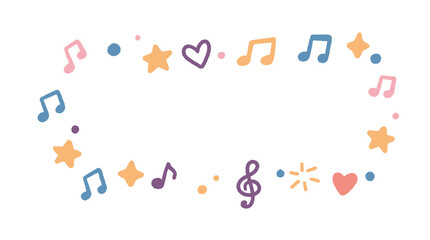 music notes background