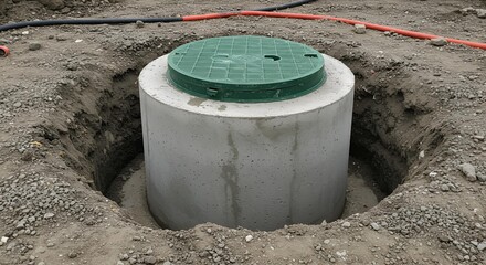Septic Tank Installation in Ground