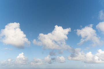 sky clouds and sea cruise