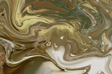 Abstract background of marble melting and moving in waves