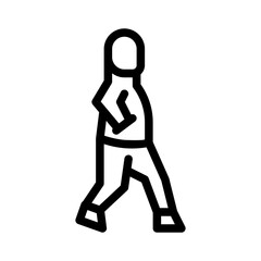 walking line icon