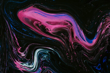 Abstract background of marble melting and moving in waves