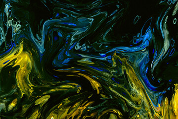 Abstract background of marble melting and moving in waves